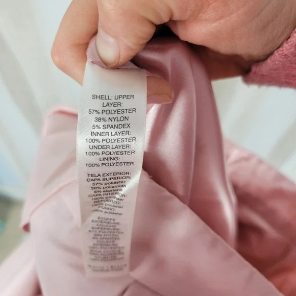 White House Black Market Pleated Midi Skirt Pastel Pink Size 00 Soft Girl Preppy - Picture 10 of 13